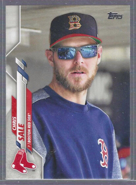 CHRIS SALE 2020 TOPPS SERIES TWO SP PHOTO VARIATION #672