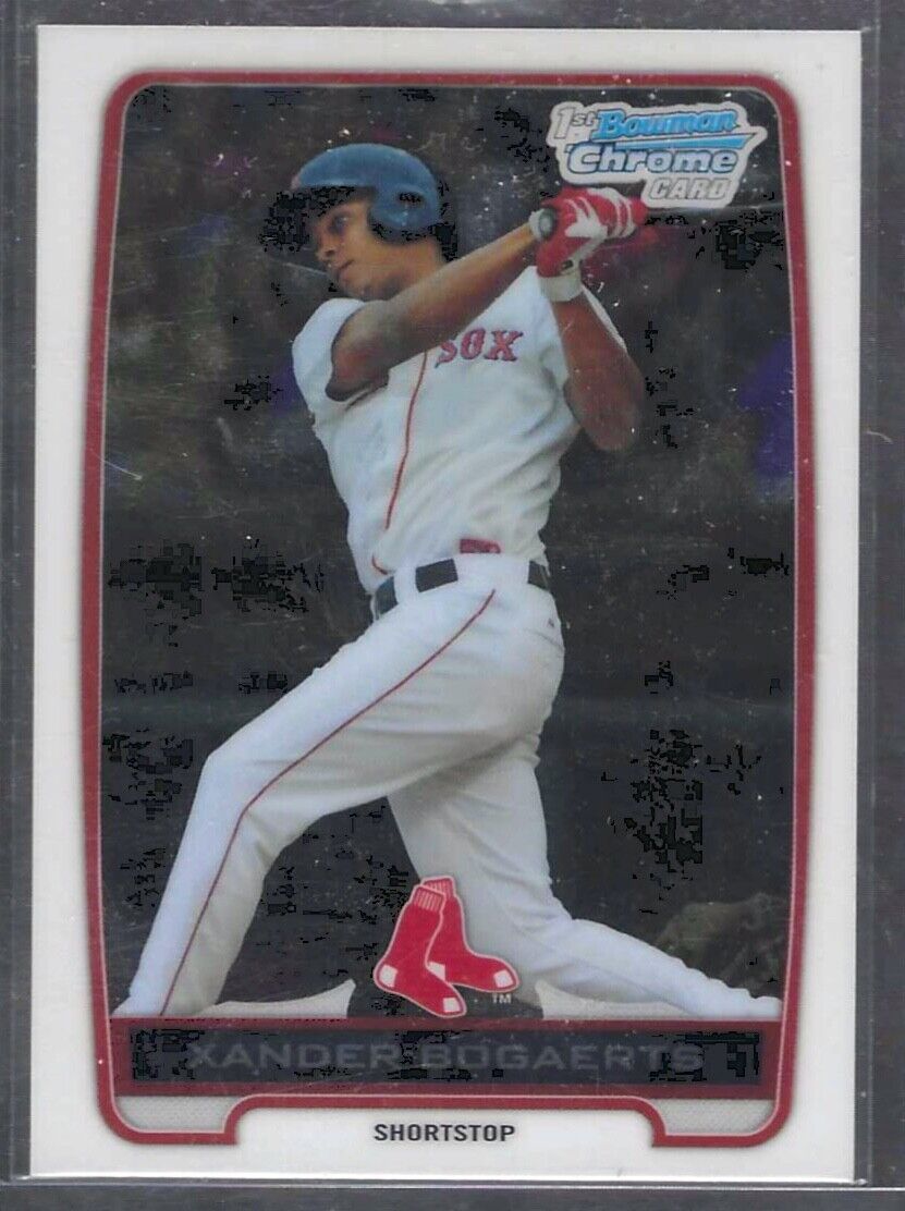 XANDER BOGAERTS 2012 BOWMAN CHROME 1ST BOWMAN PROSPECT #BCP105