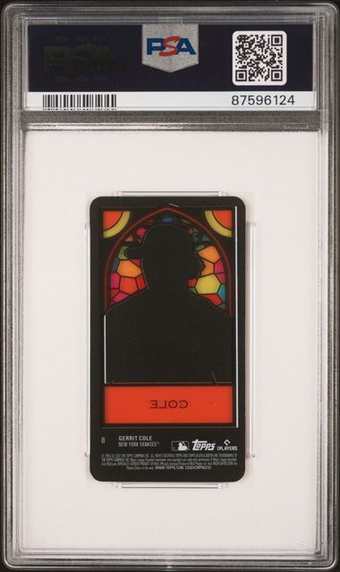 GERRIT COLE 2023 ALLEN & GINTER MINI STAINED GLASS #8 PSA 10 GEM MINT POP 1/1