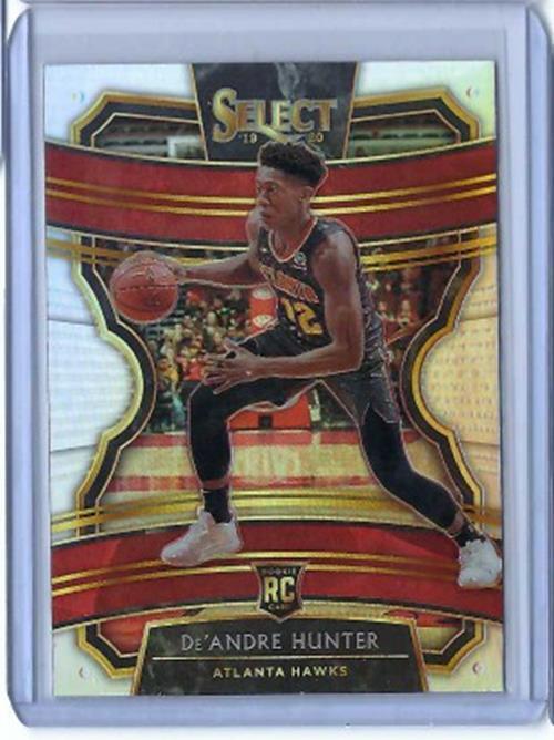 DE'ANDRE HUNTER 2019-20 PANINI SELECT CONCOURSE PRIZM RC #40
