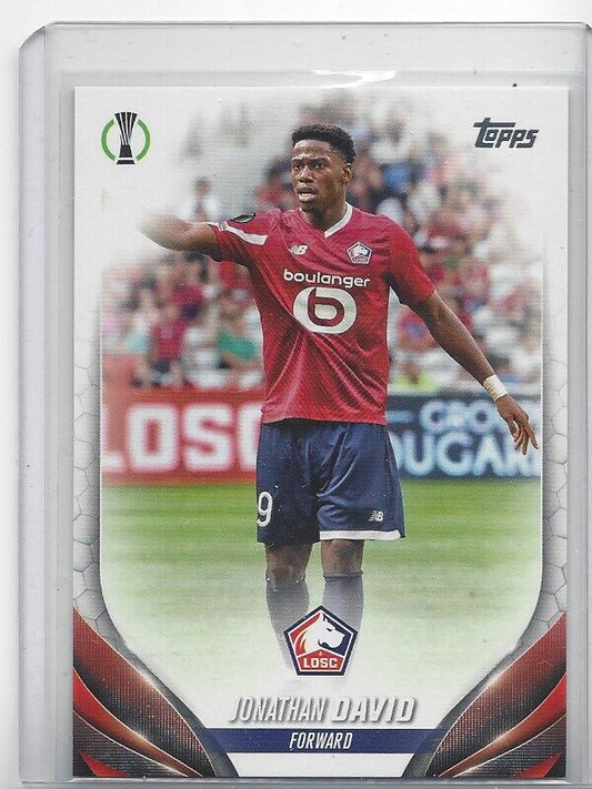JONATHAN DAVID 2023-24 TOPPS CLUB COMPETITIONS PHOTO VARIATION SHORT PRINT SP