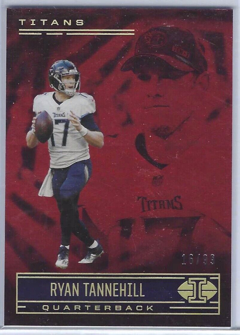 RYAN TANNEHILL 2021 PANINI ILLUSIONS RED #D 16/99