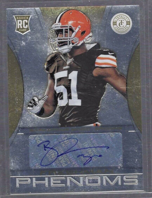 BARKEVIOUS MINGO 2013 TOTALLY CERTIFIED FRESHMAN PHENOMS GOLD AUTO RC #D 04/10