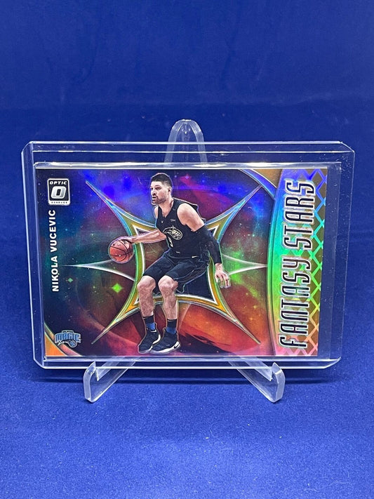 NIKOLA VUCEVIC 2019-20 PANINI DONRUSS OPTIC FANTASY STARS ORANGE PRIZM #D 15/39