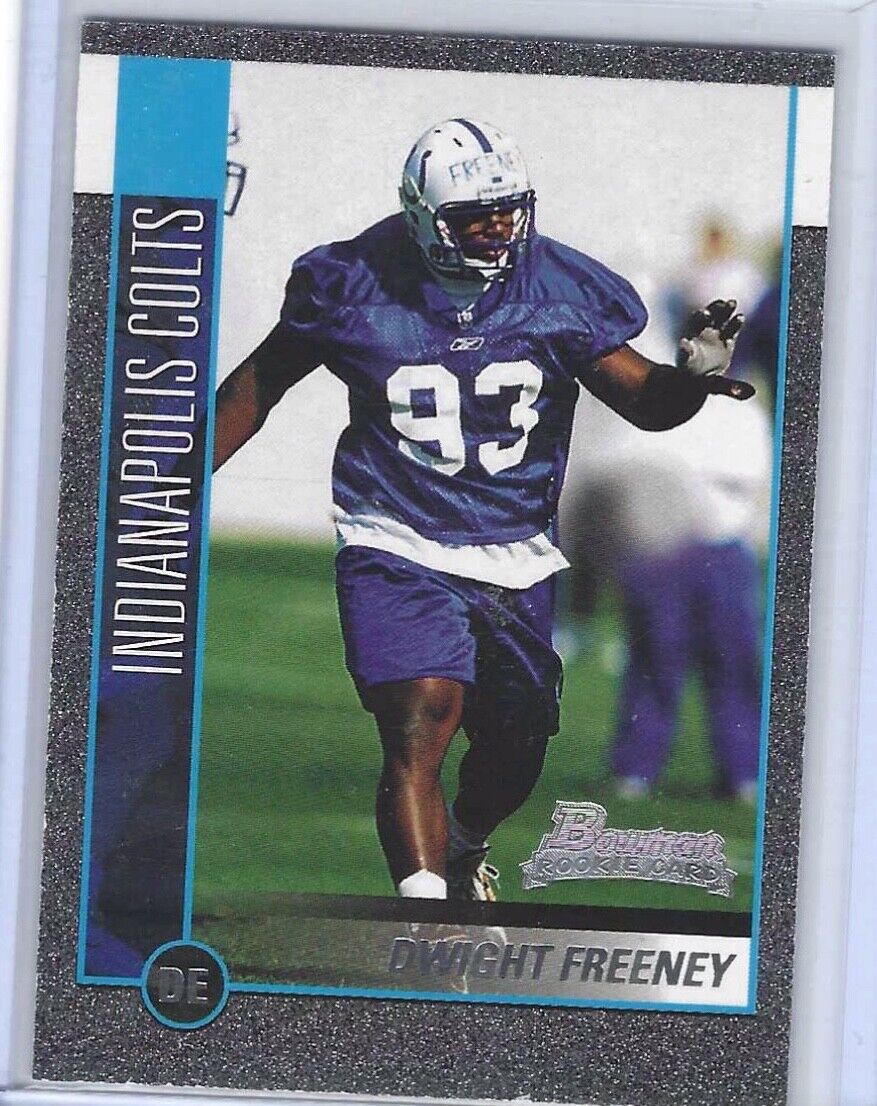 DWIGHT FREENEY 2002 BOWMAN SILVER ROOKIE RC #D 94/250