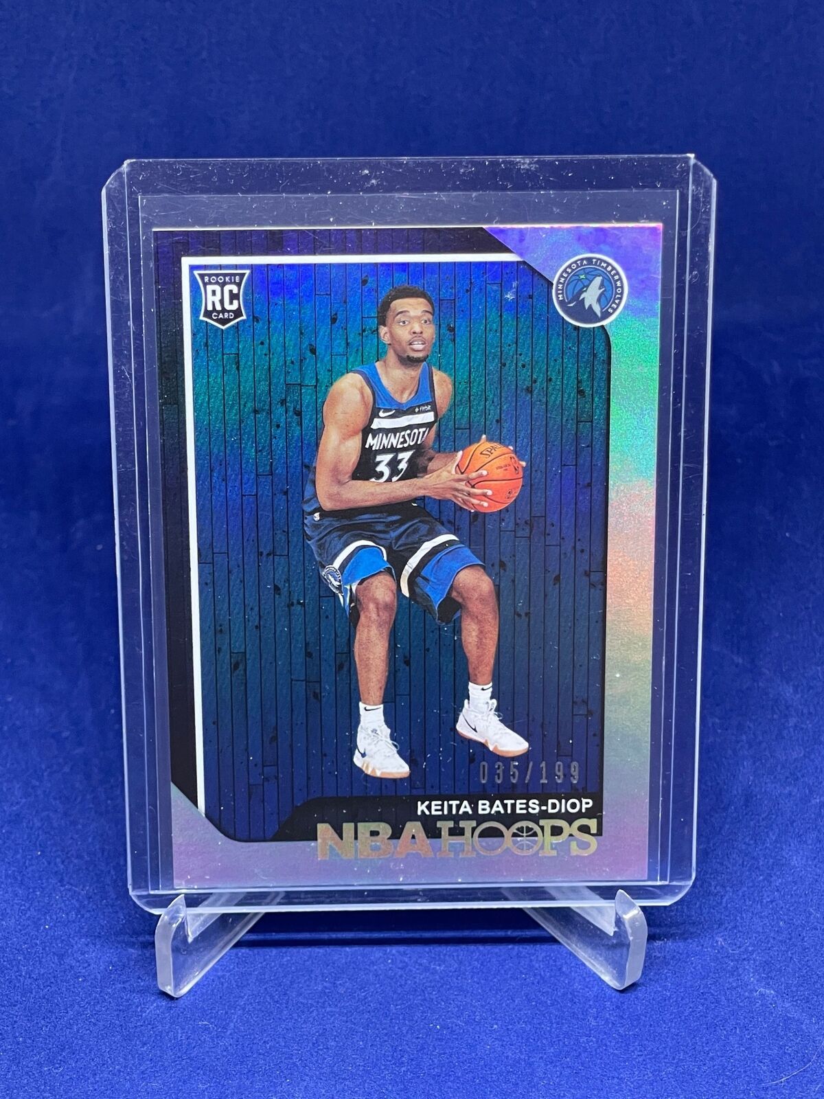 KEITA BATES-DIOP 2018-19 PANINI NBA HOOPS SILVER ROOKIE RC #D 35/199
