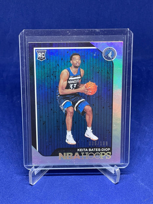KEITA BATES-DIOP 2018-19 PANINI NBA HOOPS SILVER ROOKIE RC #D 35/199