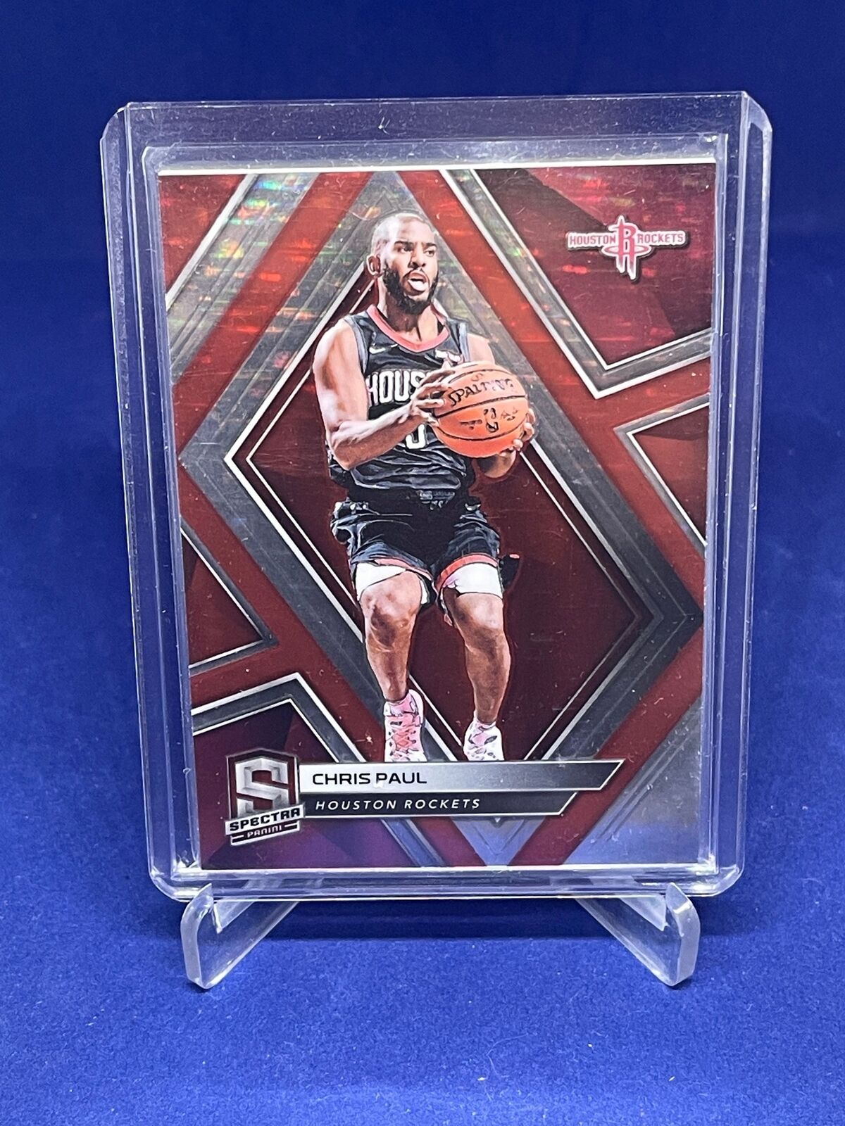 CHRIS PAUL 2018-19 PANINI SPECTRA RED STARS PRIZM #D 70/99