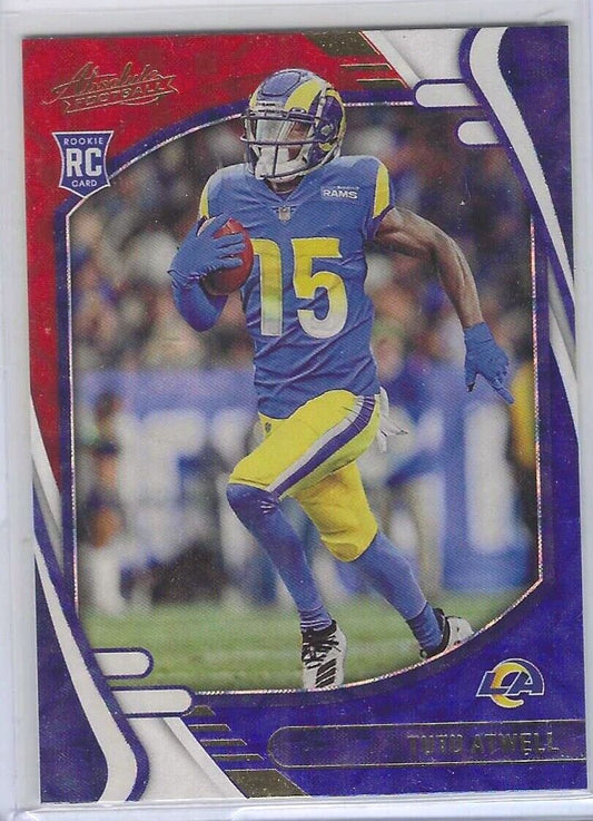 TUTU ATWELL 2021 ABSOLUTE RED WHITE BLUE KALEIDESCOPE SSP ROOKIE RC #119