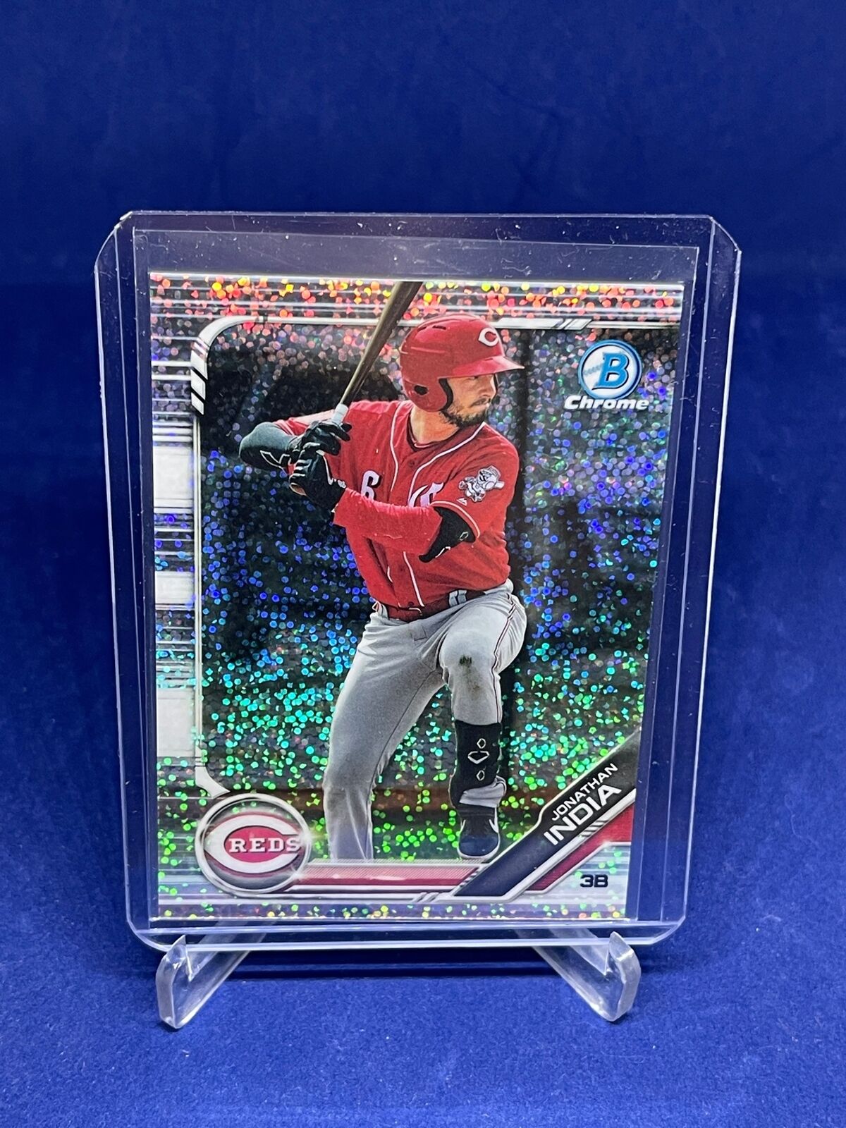 JONATHAN INDIA 2019 BOWMAN CHROME SPARKLE REFRACTOR PROSPECT