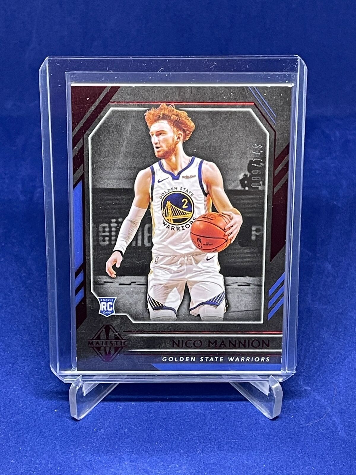 NICO MANNION 2020-21 PANINI CHRONICLES MAJESTIC RED ROOKIE RC #D 89/149