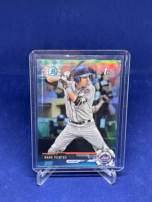 MARK VIENTOS 2017 BOWMAN CHROME 1ST SKY BLUE REFRACTOR PROSPECT #D 235/399