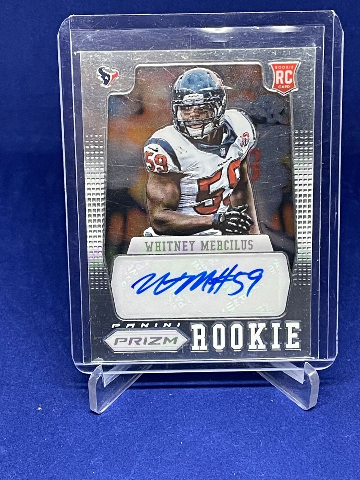 WHITNEY MERCILUS 2012 PANINI PRIZM ROOKIE AUTO RC #D 392/440