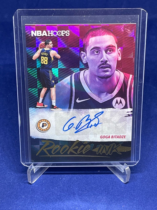 GOGA BITADZE 2019-20 PANINI NBA HOOPS ROOKIE INK AUTO RC