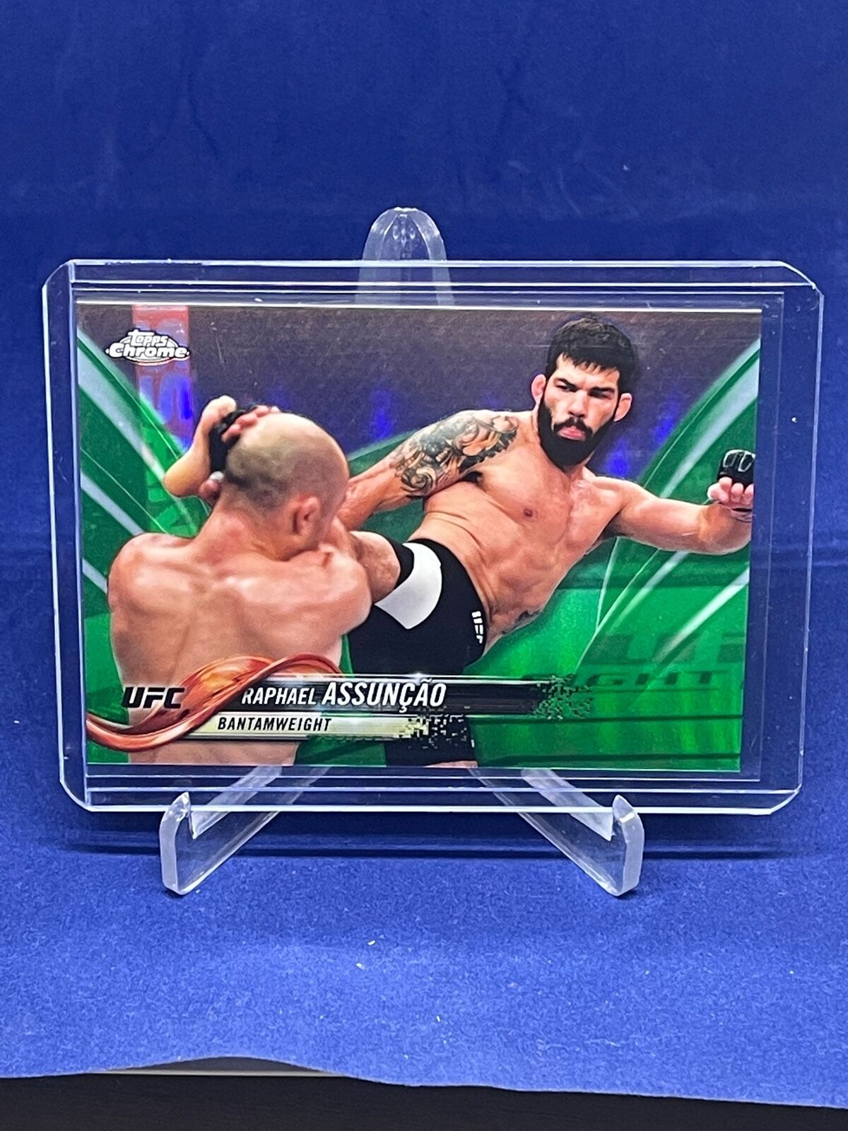 RAPHAEL ASSUNCAO 2018 TOPPS CHROME GREEN REFRACTOR #D 69/99