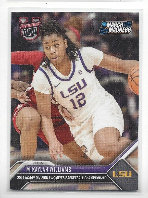 2024 BOWMAN UNIVERSITY TOPPS NOW MARCH MADNESS PICK CHOOSE SAVE CAITLIN CLARK +