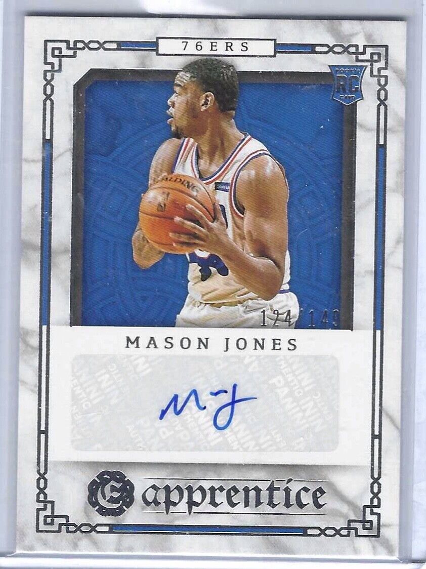 MASON JONES 2020-21 CHRONICLES EXCALIBUR ROOKIE AUTO RC #D 124/149