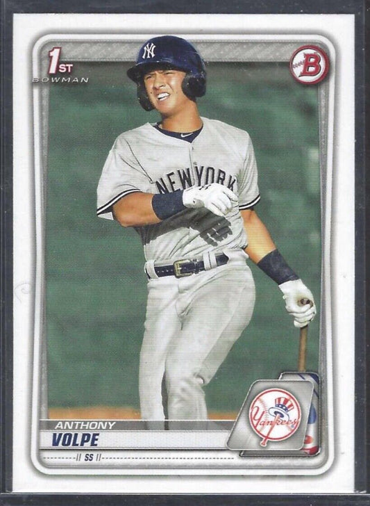 ANTHONY VOLPE 2020 TOPPS BOWMAN 1ST BOWMAN PROSPECT #BP-139