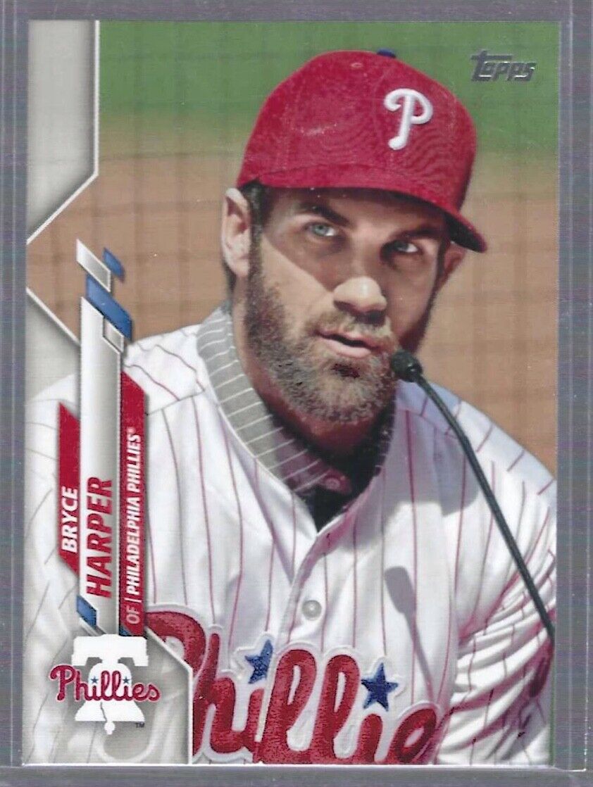 BRYCE HARPER 2020 TOPPS UPDATE SERIES SP PHOTO VARIATION #U-279