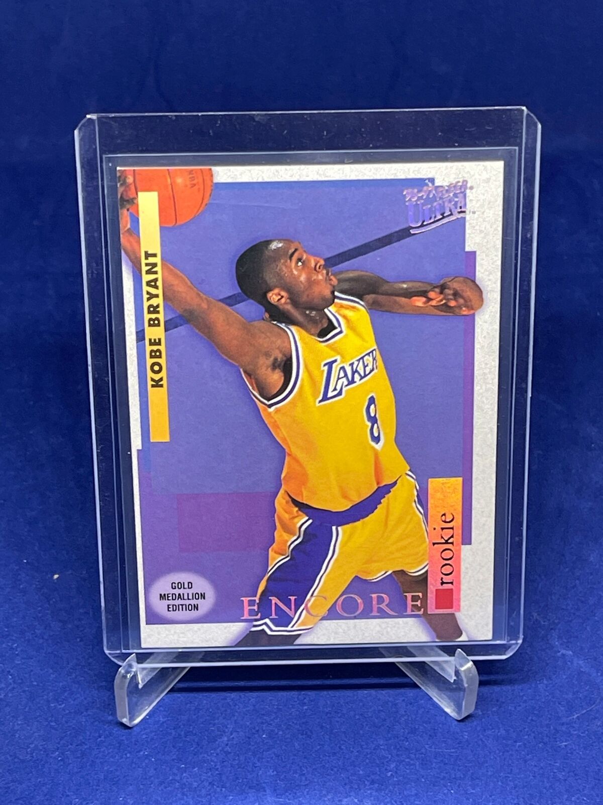 KOBE BRYANT 1996-97 FLEER ULTRA ROOKIE ENCORE GOLD MEDALLION RC
