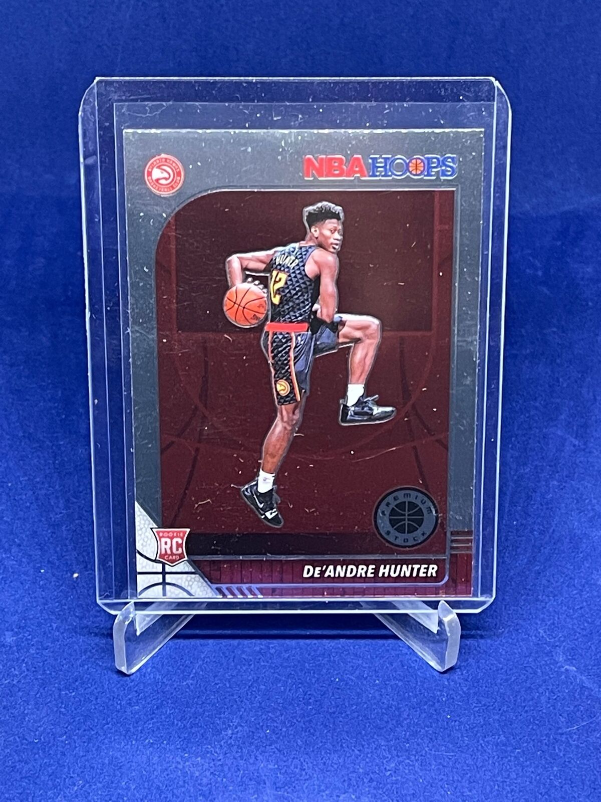 DEANDRE HUNTER 2019-20 PANINI NBA HOOPS PREMIUM PHOTO VARIATION ROOKIE RC #202
