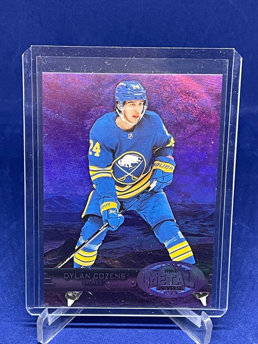 DYLAN COZENS 2020-21 METAL UNIVERSE SPECTRUM PURPLE RC #D 186/199