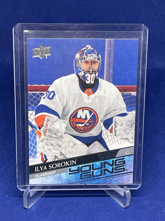 ILYA SOROKIN 2020-21 UPPER DECK SERIES ONE YOUNG GUNS RC #461