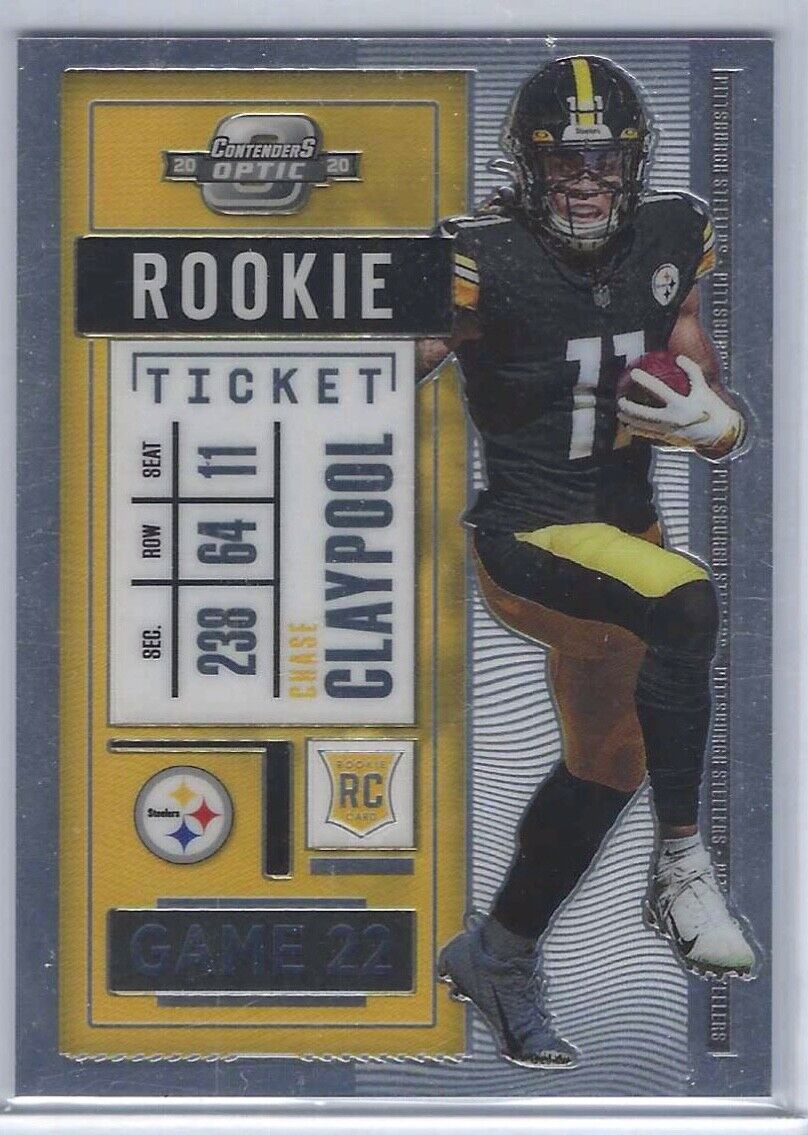 CHASE CLAYPOOL 2020 OPTIC CONTENDERS RC #66