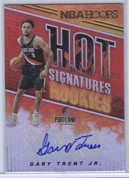 GARY TRENT JR 2018-19 PANINI HOOPS HOT SIGNATURES ROOKIE AUTO RC #HSR-GT