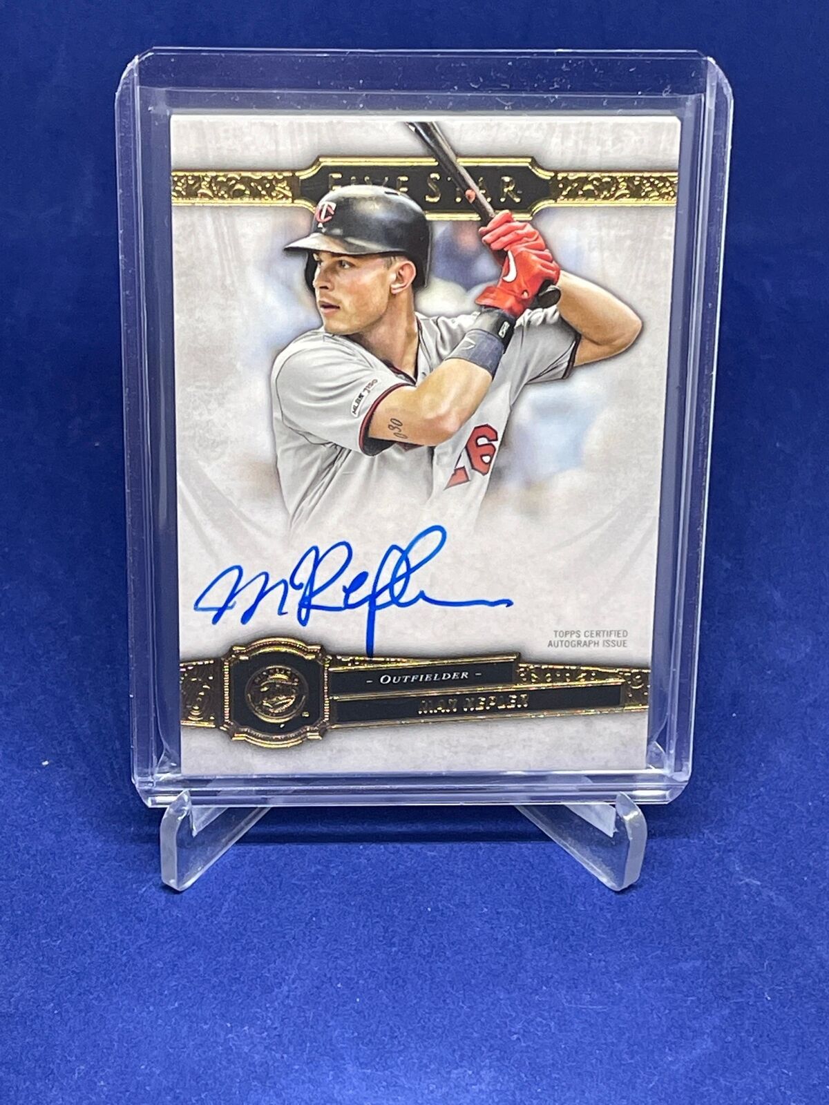 MAX KEPLER 2021 TOPPS FIVE STAR ON CARD AUTO