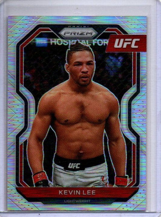 KEVIN LEE 2021 PANINI PRIZM UFC SILVER PRIZM #95