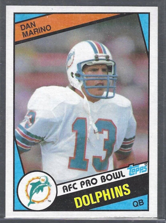 DAN MARINO 1984 TOPPS TRUE ROOKIE RC #123