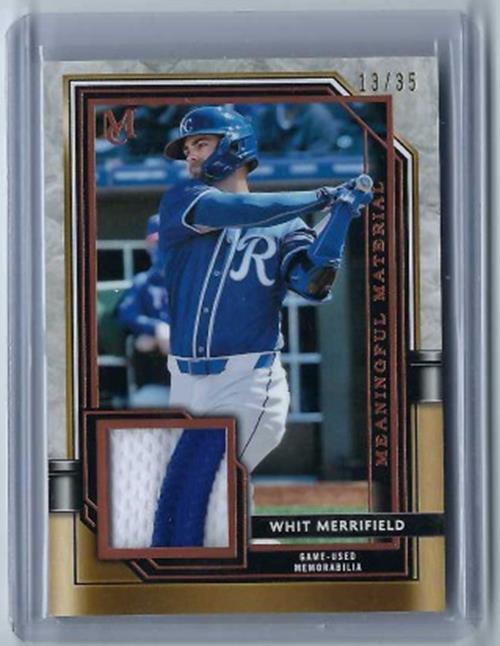 WHIT MERIFIELD 2021 MUSEUM COLLECTION MEANINGFUL MATERIAL COPPER PATCH #D`13/35