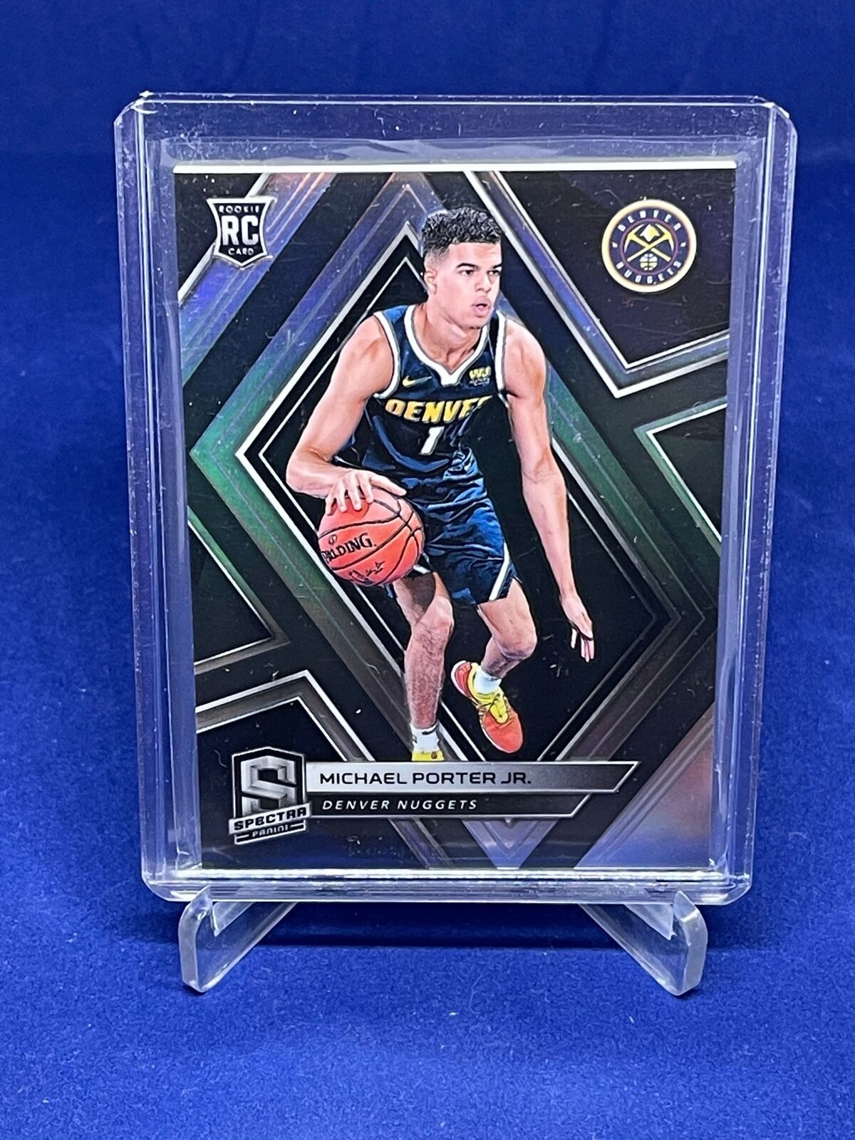 MICHAEL PORTER JR 2018-19 PANINI SPECTRA SILVER PRIZM SSP ROOKIE RC #56