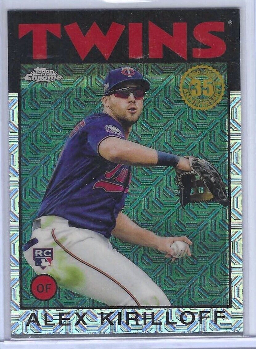 ALEX KIRILLOFF 2021 TOPPS CHROME SILVER PACK REFRACTOR THROWBACK RC #86C-9