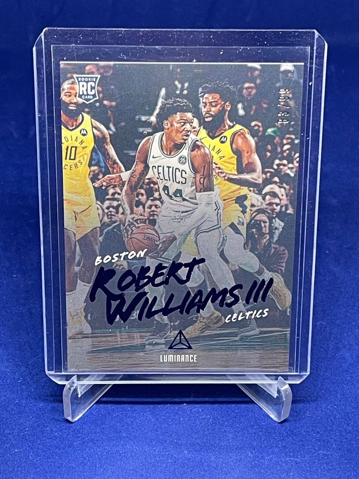 ROBERT WILLIAMS III 2018-19 PANINI CHRONICLES LUMINANCE BLUE ROOKIE #D 63/99