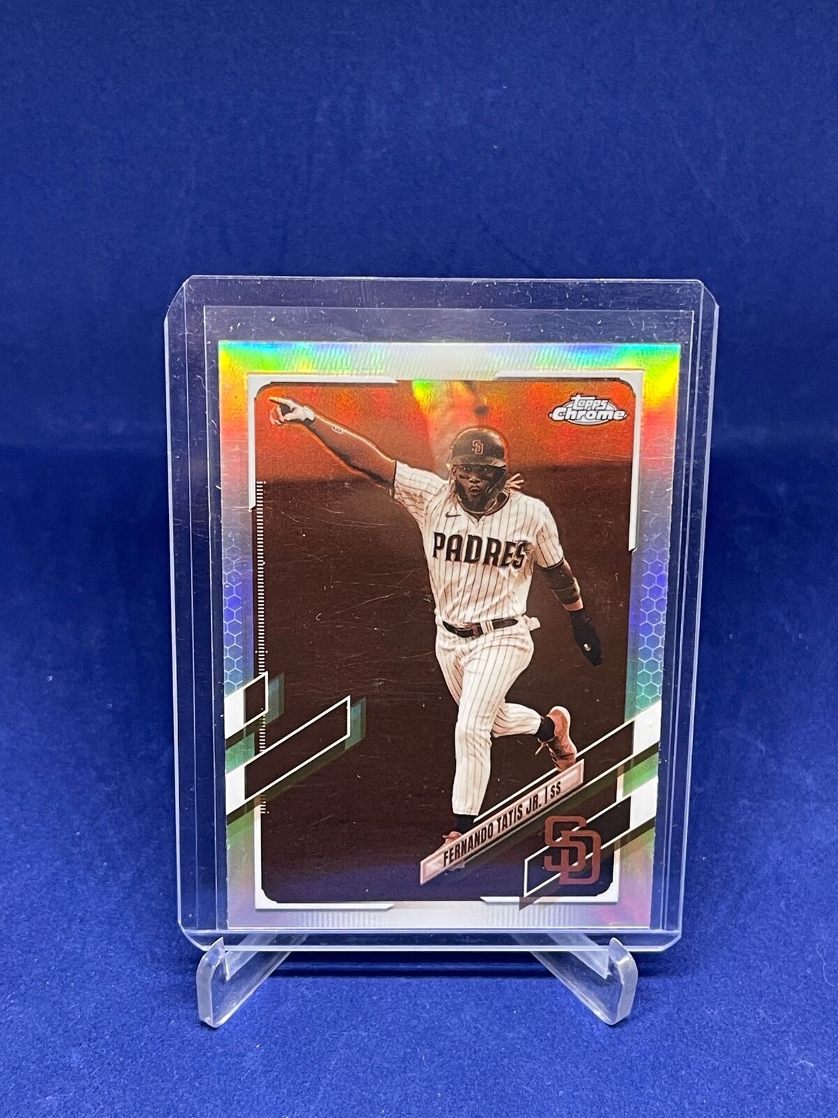 FERNANDO TATIS JR 2021 TOPPS CHROME SEPIA REFRACTOR #1