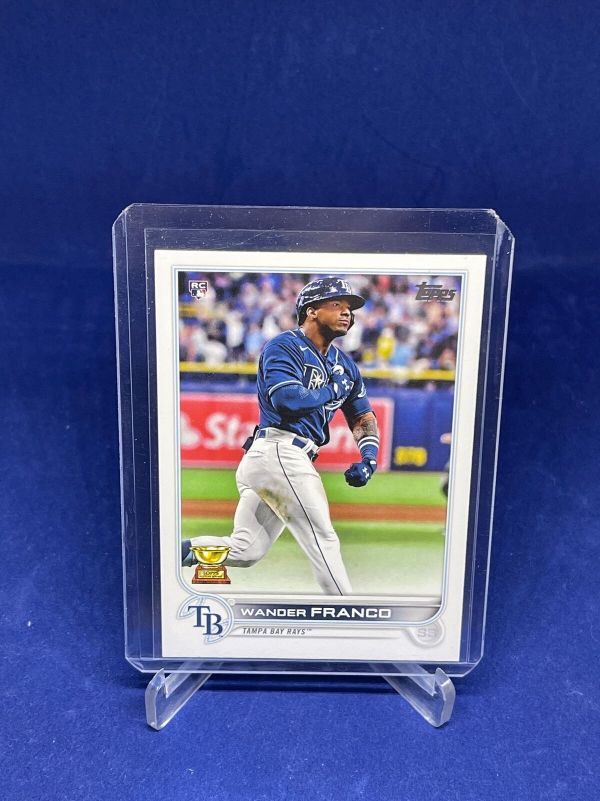 WANDER FRANCO 2022 TOPPS SERIES ONE GOLD CUP ROOKIE RC #215
