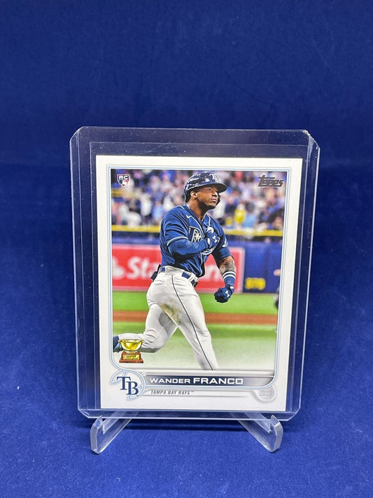 WANDER FRANCO 2022 TOPPS SERIES ONE GOLD CUP ROOKIE RC #215