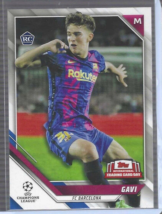 GAVI 2021-22 TOPPS INTERNATIONAL CARD DAY ROOKIE RC #CLBC-29
