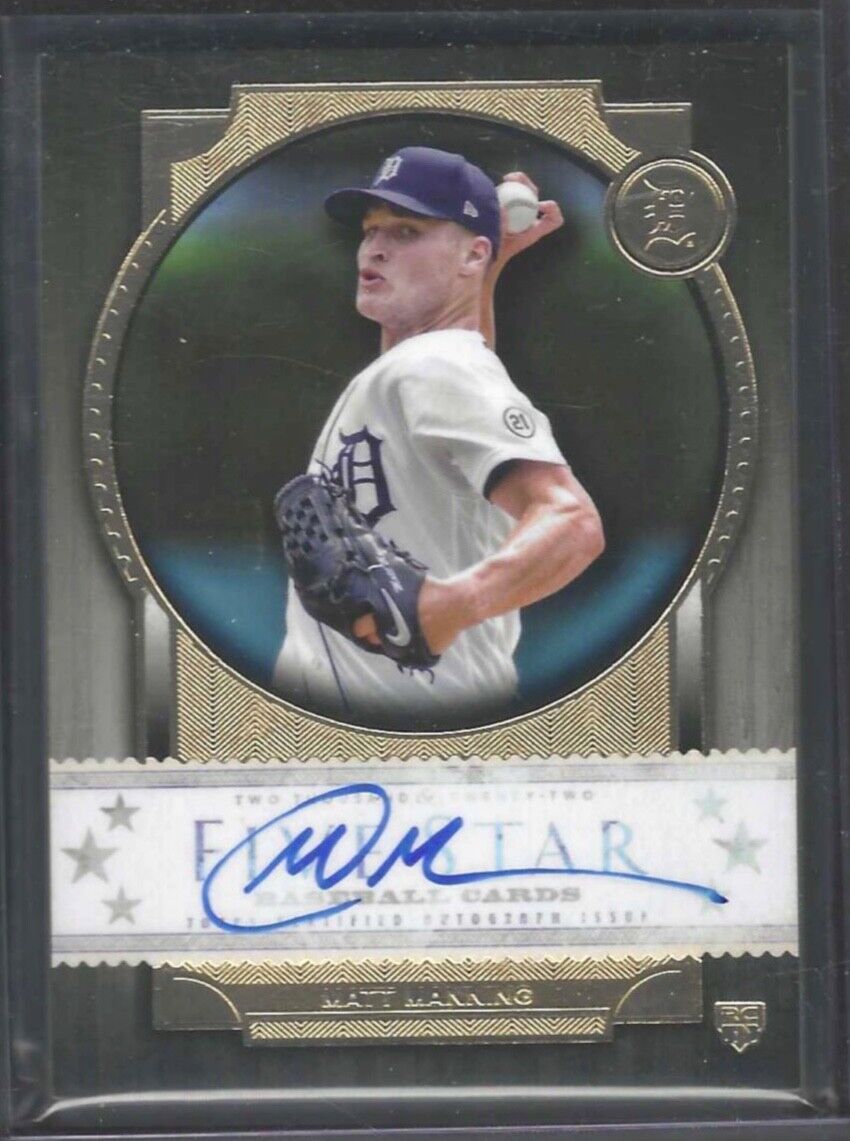MATT MANNING 2022 TOPPS FIVE STAR CAREER ROOKIE ON CARD AUTO RC #FSA-MMA
