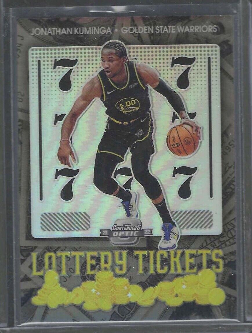 JONATHAN KUMINGA 2021-22 PANINI OPTIC CONTENDERS LOTTERY TICKET PRIZM RC #7