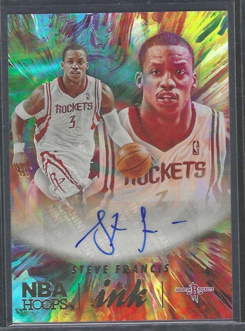 STEVE FRANCIS 2022-23 PANINI HOOPS INK AUTO #HI-SVF