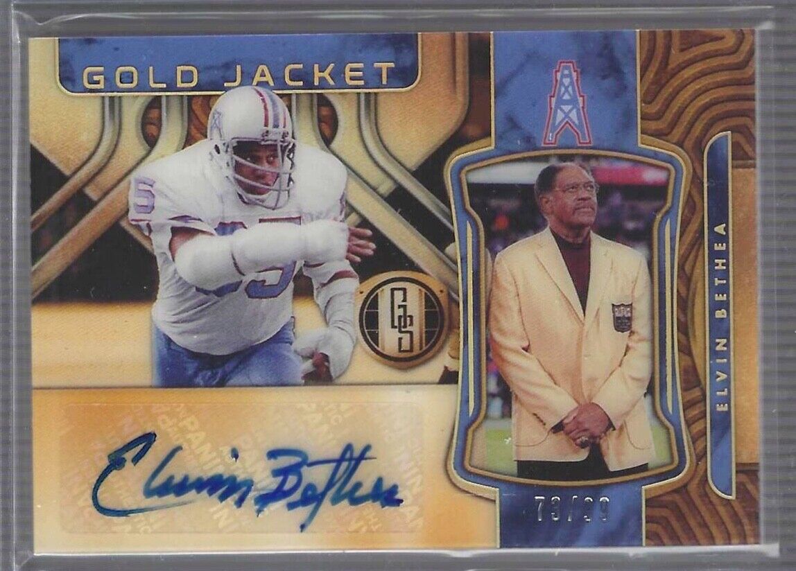 ELVIN BETHEA 2022 PANINI GOLD STANDARD GOLD JACKET AUTO #D 73/99