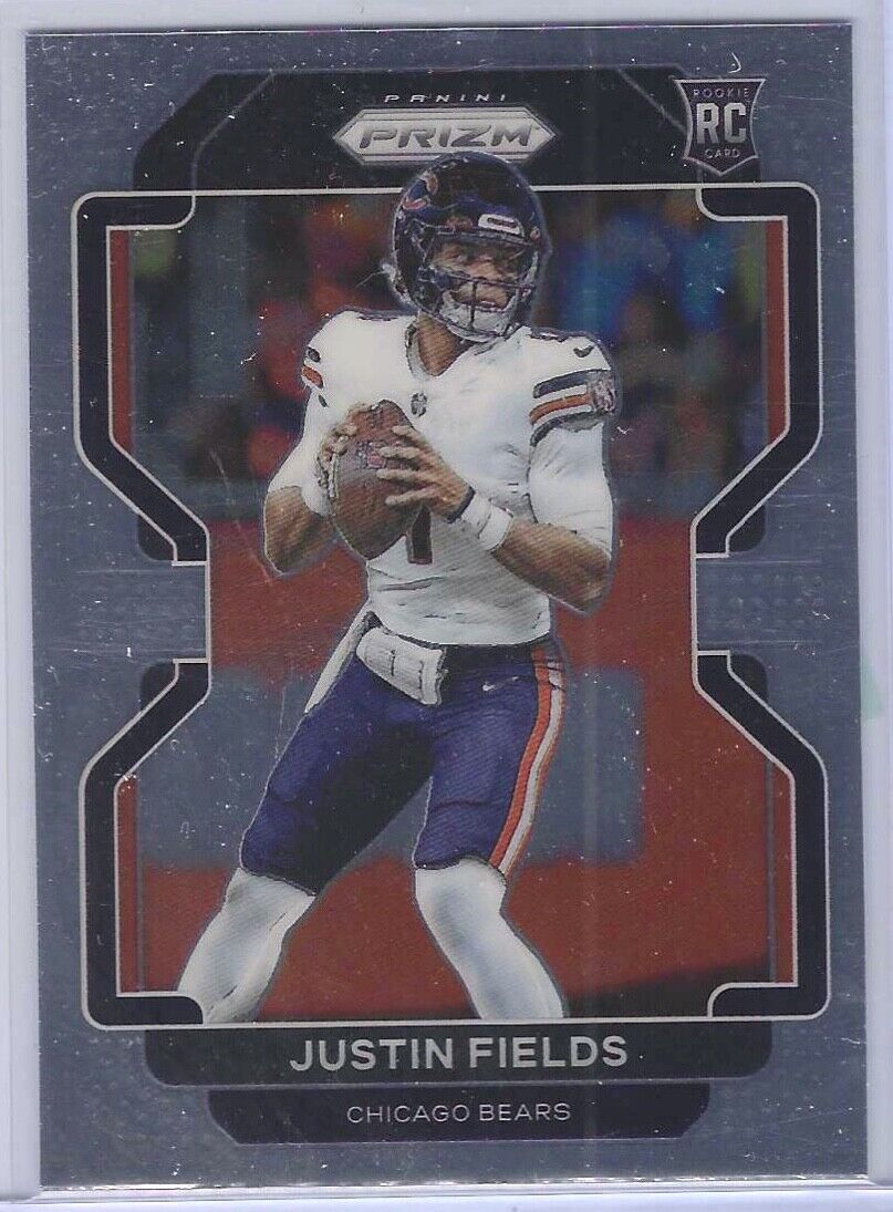 JUSTIN FIELDS 2021 PANINI PRIZM TRUE ROOKIE RC #334