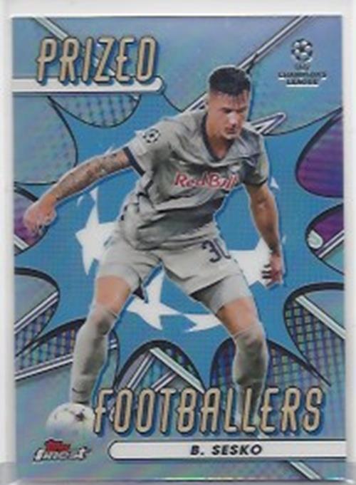 2022-23 TOPPS FINEST UCL PRIZED FOOTBALLERS REFRACTOR PICK CHOOSE MESSI RONALDO+