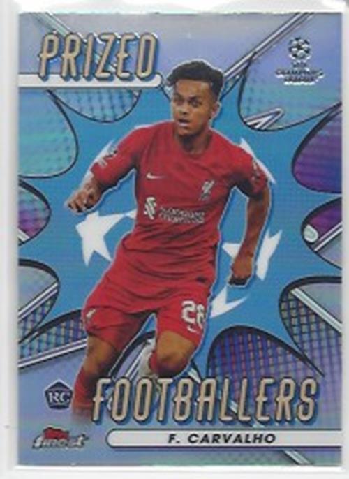 2022-23 TOPPS FINEST UCL PRIZED FOOTBALLERS REFRACTOR PICK CHOOSE MESSI RONALDO+