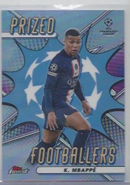 2022-23 TOPPS FINEST UCL PRIZED FOOTBALLERS REFRACTOR PICK CHOOSE MESSI RONALDO+
