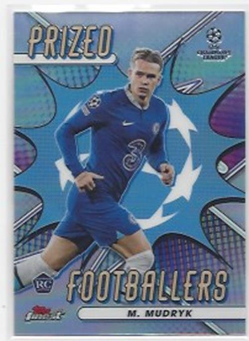 2022-23 TOPPS FINEST UCL PRIZED FOOTBALLERS REFRACTOR PICK CHOOSE MESSI RONALDO+