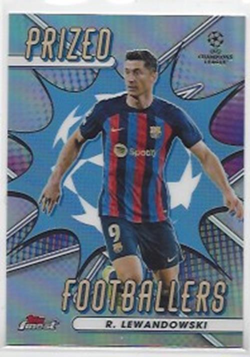 2022-23 TOPPS FINEST UCL PRIZED FOOTBALLERS REFRACTOR PICK CHOOSE MESSI RONALDO+